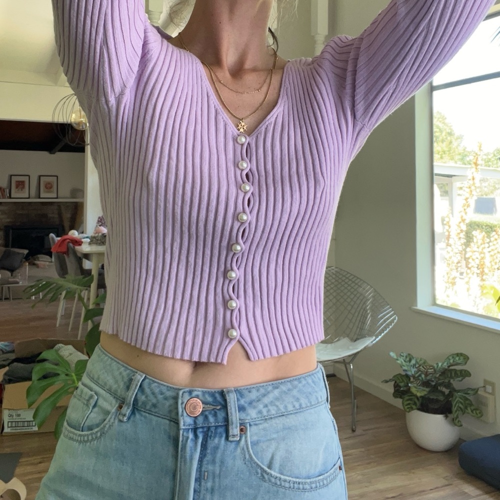 Buttoned Cardigan - Picture 3 of 3